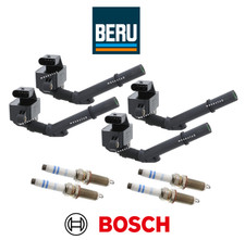 OEM Ignition Coil Spark Plug Iridium (4set) for Mercedes C300 E350 GLC300 GLE350 picture