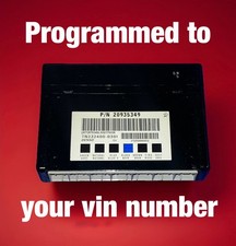 20935349 GM Body Control Module Programmed To Your VIN BCM picture