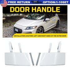 Metal Outisde Door Handle Repair Kit White LH RH For Honda CR-Z CRZ 11-16 2-20x picture