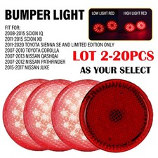 2-20X For Toyota Corolla 2007 08-2010 LED Tail Brake Rear Bumper Reflector Light picture