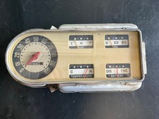 Vintage 1948-1950 Ford Truck Odometer Instrument Cluster Panel picture