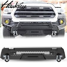 Stubby Steel Front Bumper Body For 2016-2023 Toyota Tacoma w/2*D-Rings Shackles picture