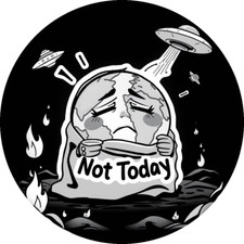 Nope Not Today Vinyl Decal Sticker  Funny  Stickers for Car, Laptop, picture