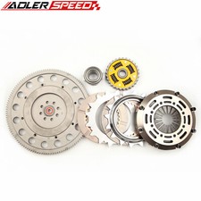 ADLERSPEED Sprung Clutch Twin Disc Kit For 2004-2018 SUBARU WRX STI EJ25 6 SPEED picture