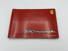 FERRARI 550 MARANELLO INSTRUCTIONS MANUAL | OWNERS MANUAL POUCH BOOK #1106/96 picture
