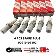 6 Pcs Genuine OEM Spark Plug 1995-2005 Toyota 4Runner Tacoma T100 Tundra 3.4L V6 picture