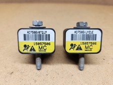 03-04 Chevy Tahoe Silverado Suburban Front Bumper Sensors Pair Part# 15057506 picture