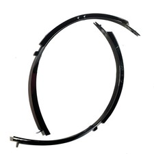 1 Pair Glossy Black Front Wheel Trim Fender Flares Kit For Corvette C7 2014-2019 picture