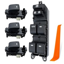 White LED Power Window Switch 4PCS For 07-12 Toyota Corolla w/ Pry Tool picture