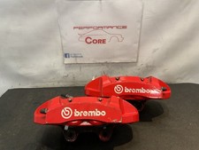 2018 - 2021 Jeep Grand Cherokee SRT Rear Brembo Brake Caliper Pair Red picture