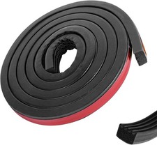 1 Ribbed EPDM Seal Strip 3/5
