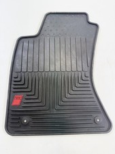 2005 Audi S4 B6 Front Left All-Weather Rubber Mat ZAW179009SABLK Black #0224 picture