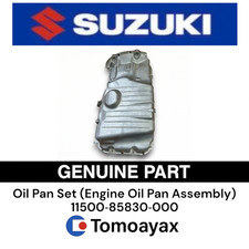 Suzuki 11500‑85830‑000 Oil Pan Set OEM Genuine for Kizashi 2.4L Engine picture