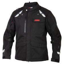 MSR Voyager Adventure Motorcycle Jacket Large Black picture