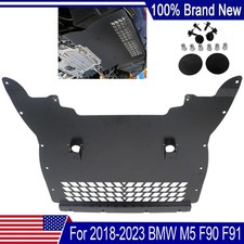 Oil Cooler Skid Plate Underhood Shield For BMW M5 F90 F91 F92 2018-2023 KD4094BK picture