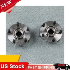 Pair Front Wheel Bearing Assembly 5 Lug Hub Direct Fit 5 Years Warranty picture