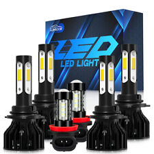 For Nissan Quest 2004-2009 6Pcs LED Headlight High/Low + Fog Light Bulbs Combo picture