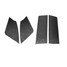 4Pcs Carbon Fiber Car Door Panel Cover Trim Sticker For Subaru WRX STI 2015-2021 picture