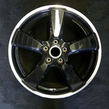 Front Porsche Black Machined Lip 911 OEM Wheel 20