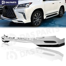 Front Under Lower Bumper Cover Front Lip White Black For 2016-2021 Lexus LX570 picture