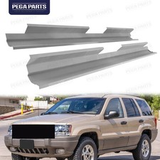 For 1999-04 Jeep Grand Cherokee Slip-On Rocker Panel OE Style Left & Right Side picture