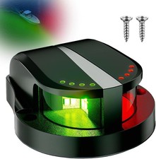 Boat Navigation Lights Red and Green, Bow Lights for Boats LED IP67 Waterproof, picture