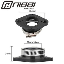 NIBBI 60mm Flange Adapter Manifold 35mm Spigot M-VM28-200K VM24 VM26 TM28 Carb picture