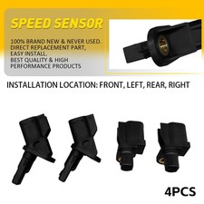 4PCS ABS Wheel Speed Sensor Fits For 2012-18 Ford Focus 2013-2019 Escape SU12393 picture