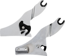 Drag Specialties Quick Release Side Plates Chrome for Harley 1504-0133 picture
