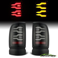 For 94-01 Dodge Ram 1500/94-02 Ram 2500/3500 LUXX-Series LED Black Tail Lights picture