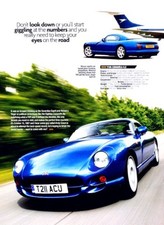 1999 TVR Cerbera 4.5 Original Car Review Report Print Article J989 picture