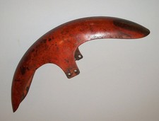 Old Vtg Origina 1960's Wards Riverside Mojave Motorcycle Front Fender Very Nice  picture