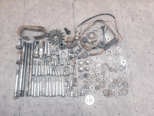 1963 HONDA C200 CA200 BOLTS NUTS & MISC HARDWARE FROM FRAME & MOTOR TEARDOWN picture