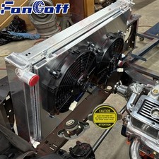 3 Row Radiator+Shroud Fan for 73-1986 Chevy GMC C/K C10 C20 C30 K10 K20 Caprice picture