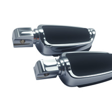 Chrome Rear Foot Pegs Footrests For Kawasaki Vulcan Suzuki Yamaha V-Star picture