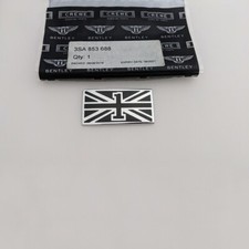 Bentley 6.0T W12 First Edition GT Britain Flag Badge 3SA853688(1PC picture
