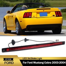Fits 2003-2004 Ford Mustang Cobra Red LED 3rd Third Brake Light Sequential Lamp picture