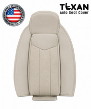 For 2004-2009 Cadillac XLR, XLR-V Convertible Driver Lean Back Seat Cover Shale picture