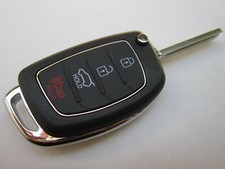 OEM 2013-2016 HYUNDAI SANTA FE FLIP KEY KEYLESS REMOTE FOB NEW KEY TQ8-RKE-3F04  picture