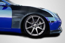 03-07 Fits Infiniti G Coupe 2DR GT Concept Carbon Fiber Body Kit- Fenders 115449 picture