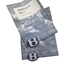 New Black Hood & Trunk B emblem badge for Bentley Continental GT GTc Flying Spur picture