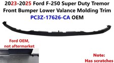 2023-2025 Ford F250SD Tremor Front Bumper Lower Valance Molding Trim PC3Z17626CA picture
