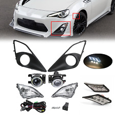Fit 2013-2016 Scion FR-S Toyota GT86 LED Fog Lights + Side Marker Lamps w/Wiring picture