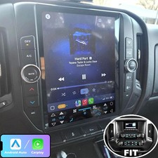 12.1'' Carplay Stereo Radio For 2014-2018 Chevy Silverado GMC Sierra Android 64G picture