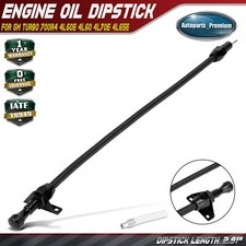 Flexible Black Trans Dipstick Firewall Mount for GM Turbo 700R4 4L60E 4L60 4L70E picture