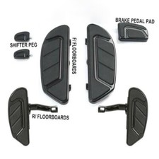 Driver Passenger Footboard Brake Pedal Shifter Pegs Fit For Harley Touring 93-25 picture