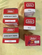 Vintage NOS Mallory Super Duty Parts Lot 209 669 4209 Fuel Regulator Ignition picture