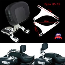 Adjustable Multi-Purpose Driver & Passenger Backrest Fit For Harley Dyna 06-17 picture