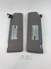 2004-2008 Toyota Solara Driver Gamp; Passenger Side Sun Visor Pair Set Gray Ligh picture