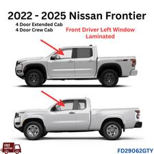 For 22-25 Nissan Frontier Driver Left Side Front Door Window Glass Laminated picture